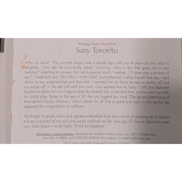 She Who Loves To Quilt #4 Framed Print by Suzy Toronto Gold Frame Colorful Art - Picture 5 of 16